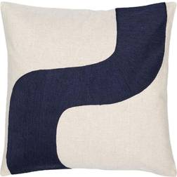 Marimekko Seireeni Pillow Case Blue, Beige (50x50cm)