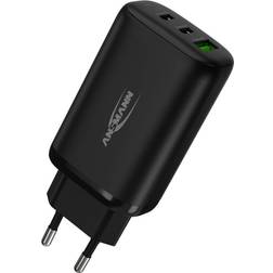 Ansmann Home Charger HC365PD 1001-0128 USB-oplader Stikdåse Udgangsstrøm max. 3250 mA 3 x USB, USB-C