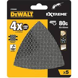 Dewalt DTM3092QZ Mesh 4X Detail Sanding Sheet 80g 5 pack