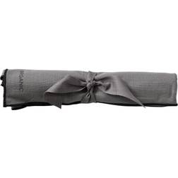 Södahl ORGANIC Grey/Black Küchenhandtuch Schwarz, Grau (70x50cm)