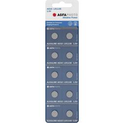 AgfaPhoto LR54/AG10 10-pack knappbatteri Alkaline, 1,5V