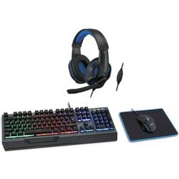 iLive International Inc. Gaming Value Pack with Keyboard, Mouse, Pad