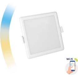 Spectrum 6W Led indbygnings panel 112*112mm med Justerbar kelvin