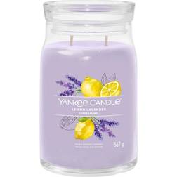 Yankee Candle Lemon Lavender Violet Bougie Parfumée 567g