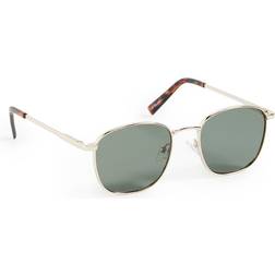 Le Specs Neptune Deux Sunglasses, Gold Mono