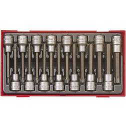 Teng Tools Bits-topnøglesæt torx & unbraco U-ringnøgle