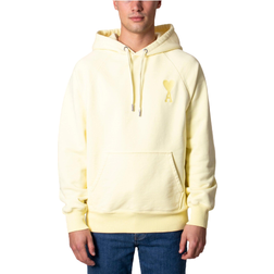 Ami Paris Ami De Coeur Hoodie Unisex - Pale Yellow