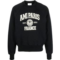Ami Paris France Sweatshirt Unisex - Black