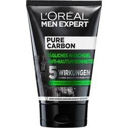 L'Oréal Paris Men Expert, Pure Charcoal tvättgel, mot orena mansskinn