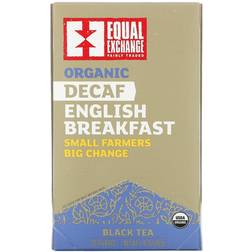 Equal Exchange Organic Black Tea Decaffeinated English Breakfast 20