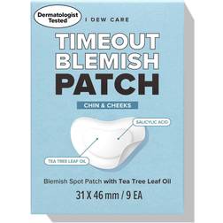 I Dew Care Timeout Blemish Patch Chin&Cheeks Tea Tree Leaf Oil Salicylic Acid