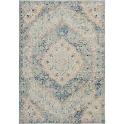 Oriental Weavers X532L6300390ST Xanadu Power Loomed Traditional/Casual Beige, Orange, Blue