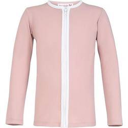 Petit Crabe Etoile Zipper Swim Shirt L/S - Rose Nude