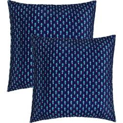 Levtex Home Nanette 2-pack Euro Pillow Case Blue (66.04x)