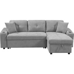 Sleeper Sectional Sofa 92" 4 Seater