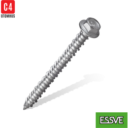 Essve ECS-HF Betongskruv 7,56 Ø, HEX, CorrSeal, 100-pack 100st