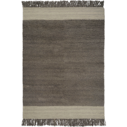 Linie Design Humble Act gulvtæppe 140x200 Naturfarvet, Brun, Grå cm