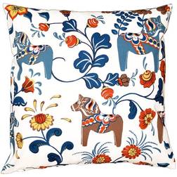 Arvidssons Textil Leksand Kuddöverdrag Brun, Blå, Orange, Gul, Röd (45x45cm)