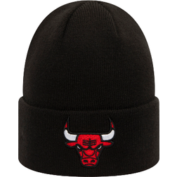 New Era Chicago Bulls Essential Cuff Beanie Hat - Black