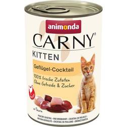 animonda 12 x 400 g Kitten Siipikarjasekoitus Carny