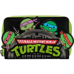 Loungefly Mutant Ninja Turtles TV 1987 Sewer Cap Zip Purse