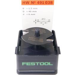 Festool 491038 Slot cutter HW 40x1.5mm