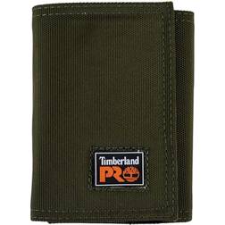 Timberland Pro Mäns Cordura Kardborrband Nylon RFID Trippelplånbok - Oliv