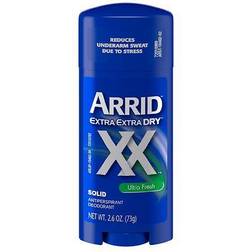 Arrid XX Extra Extra Dry Solid Antiperspirant Deodorant Ultra Fresh