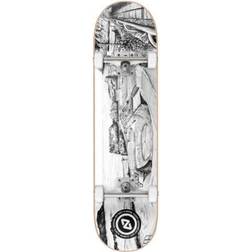 Hydroponic Spot Serie Komplet Skateboard (La Kantera) Hvid/Sort 8.125"