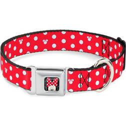 Adjustable Minnie Mouse Polka Dot/Mini Silhouette Seatbelt