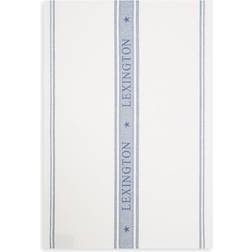 Lexington Icons Jacquard Kökshandduk Blå, Vit (70x50cm)