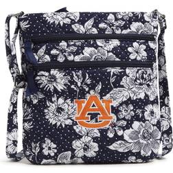 Vera Bradley Auburn Tigers Rain Garden Triple-Zip Hipster Crossbody Bag