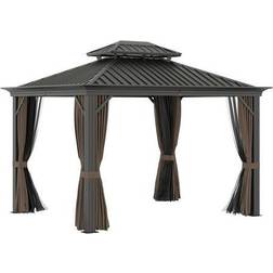 OutSunny Hardtop Gazebo Canopy