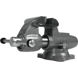 Wilton Machinist 5 Jaw Round Channel Vise Swivel Base Bench Clamp