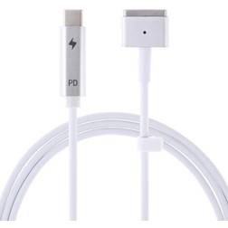 CoreParts MagSafe 2 USB-C 1.8m Hvid