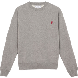 Ami Paris Ami De Coeur Sweatshirt - Heather Grey