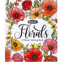 Crayola Flower Coloring Book 40 Premium Page