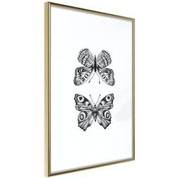 Artgeist Affisch Two Butterflies 30x45 Poster