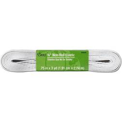 "Dritz 3/4" White Woven Non-Roll Elastic 3 Yards"