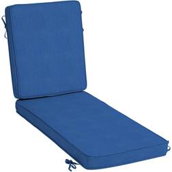 Arden Selections ProFoam Acrylic Chair Cushions Blue (116.8x53.3)