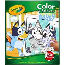 Crayola Bluey Color & Sticker Activity Book