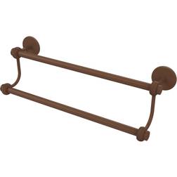 Allied Brass Satellite Orbit Two Towel Bar with Twisted Details