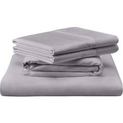 Tempur-Pedic Luxe Cool Split-King Bed Sheet Gray