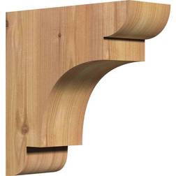 Ekena Millwork 3-1/2 Western Red Cedar New Brighton Smooth Corbel
