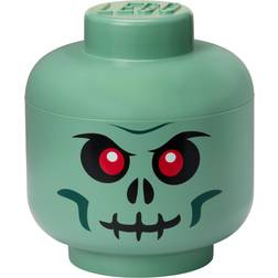 LEGO Skeleton Storage Head Green