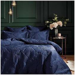 Furn Palmeria Duvet Cover Natural, Blue