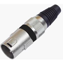 Omnitronic XLR plug 3pin