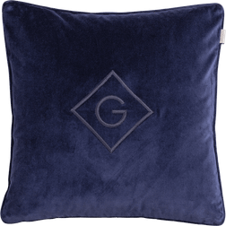 Gant Heminredning Velvet Kuddöverdrag Blå (50x50cm)