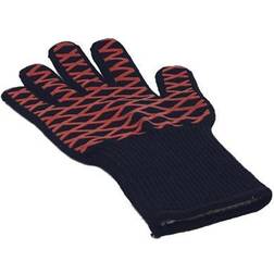Scandinavian Home BBQ GLOVES Grydelap Sort, Rød
