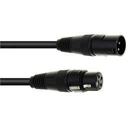 Eurolite DMX cable XLR 3pin 10m bk